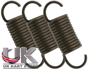 High Tension Exhaust Springs 45mm x 3 Go Kart Karting Race Racing - Afbeelding 1 van 1