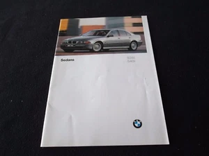 BMW Serie 5 1997 sedán folleto de EE. UU. 528i 540i catálogo de ventas de prestigio - Imagen 1 de 7