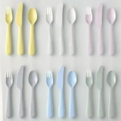Juego de cubiertos para niños IKEA KALAS - colores mezclados/18 piezas Foto 1 de 4