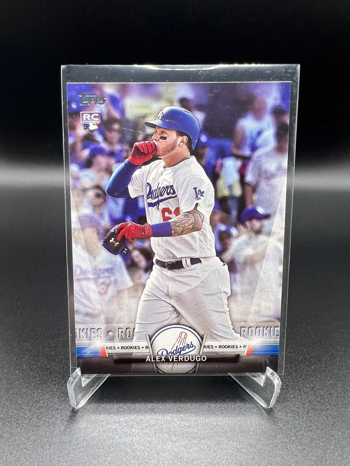 2018 Topps Series 1 Rookies  #TS-80 Alex Verdugo Dodgers RC - Image 1 of 1