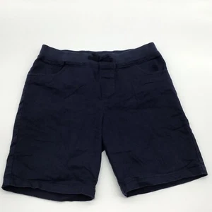 French Toast Girl's Youth Size 16 Navy Tie-Front Shorts - Picture 1 of 8