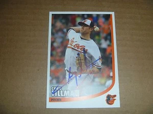 Chris Tillman Baltimore Orioles Signed/Auto 3.5x5 Card COA - Picture 1 of 2