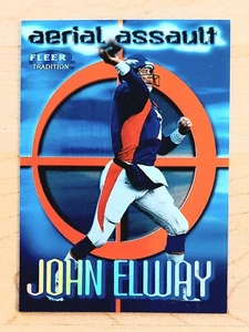 1999 Fleer Tradition JOHN ELWAY "Aerial Assault" Acetate Insert Card BRONCOS - Picture 1 of 2