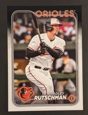 2024 Topps Series 1 Adley Rutschman Super Box Oversized Card #OTB-16 Orioles - Image 1 of 3