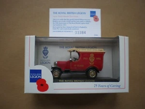 LLEDO SOUVENIR MODEL - THE ROYAL BRITISH LEGION - 75th Anniversary - Picture 1 of 1
