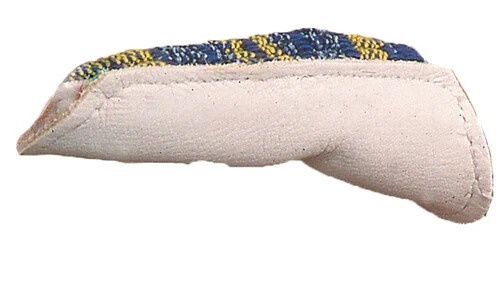 AGARRE DE ACERO CUERO EXTREMO ABIERTO PROTECTORES DE DEDOS PAQUETE DE 12 Foto 1 de 1