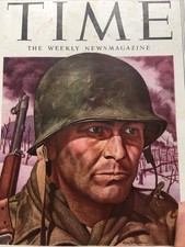 US Soldier Man Of Year, TIME magazine January 1, 1951 with a Missing Page