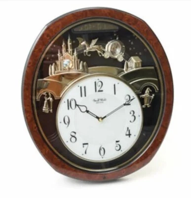 Rhythm Clocks Princess Fantasy Musical Wall Clock (4MH862WU23) - Image 1 of 4