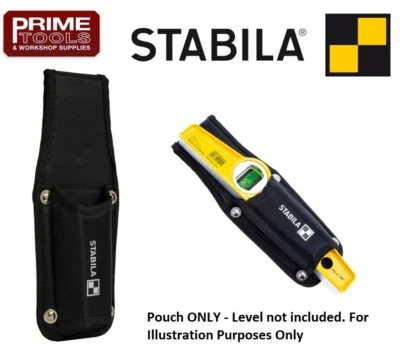 Stabila EMPTY Belt Pouch / Holster Holder For 81 S Series Torpedo Spirit Levels - Image 1 of 3