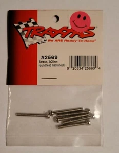 Traxxas Rundkopf Maschinenschrauben 3x25mm Kreuzschlitz RC Hardware 6 Stück 2569 - Bild 1 von 1