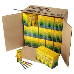NEW Crayola Crayon Whole case 360 ea, Red, yellow, green and blue color - Picture 1 of 2