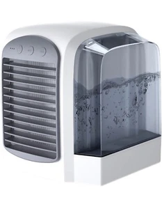 Air Cooler Mini, USB Personal Air Conditioner Fan with 380Ml Water Tank. - Picture 1 of 8