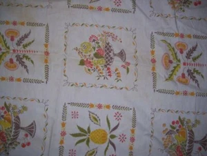 Tovaglia vintage in cotone per il Ringraziamento…58 X 47 - Foto 1 di 3