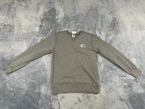 THE NORTH FACE MENS SWEATER MEDIUM GRAY PULLOVER FLEECE CREW NECK - Picture 1 of 13