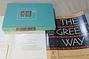 Edith Hamilton DER GRIECHISCHE WEG moderne Bibliothek HC/DJ sehr guter Zustand/sehr guter Zustand - Bild 1 von 10