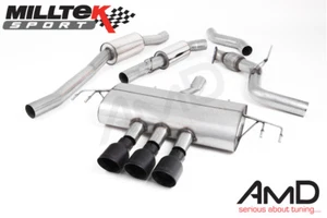 Milltek Honda Civic Type R FK8 Cat Back Exhaust Resonated EC Approved SSXHO241 - Picture 1 of 1