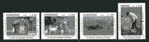 HONDURAS 1992, PANAMERIKANISCHE LANDWIRTSCHAFTSSCHULE - 50TH ANNIV., SC C864-C867, POSTFRISCH - Bild 1 von 1
