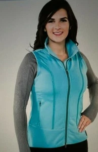 NWT Ladies NOBLE OUTFITTERS EXPLORER FLEECE VEST Dutchess Blue  Size L - Picture 1 of 10