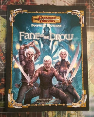 Fantastic Locations - Fane of the Drow - Dungeons & Dragons - AD&D D&D - Image 1 of 4
