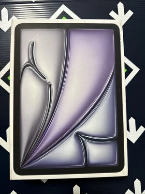 Apple 11" iPad Air M2 Chip (128GB, Wi-Fi + 5G, Space Gray) MUXD3LL/A New Sealed - Image 1 of 4