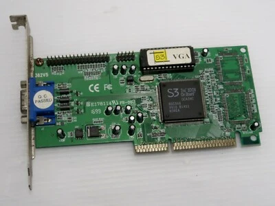 S3 Trio 3D/2X, 4MB, AGP 2x, S3 VA-368, VIDEO CARD - WORKING! - Image 1 of 3