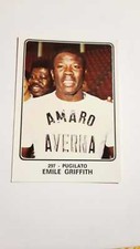 PANINI CAMPIONI DELLO SPORT 1973/74 297 EMILE GRIFFITH BOXING!!!!!!!!!!!!!!!!!!!
