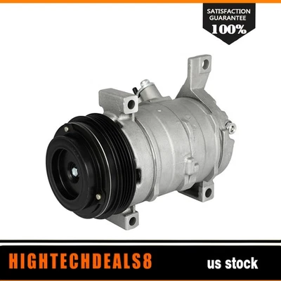 AC A/C Compressor For GMC YUKON 2002 2003-2007 2008 2009 6.0L 5.3L - Image 1 of 4