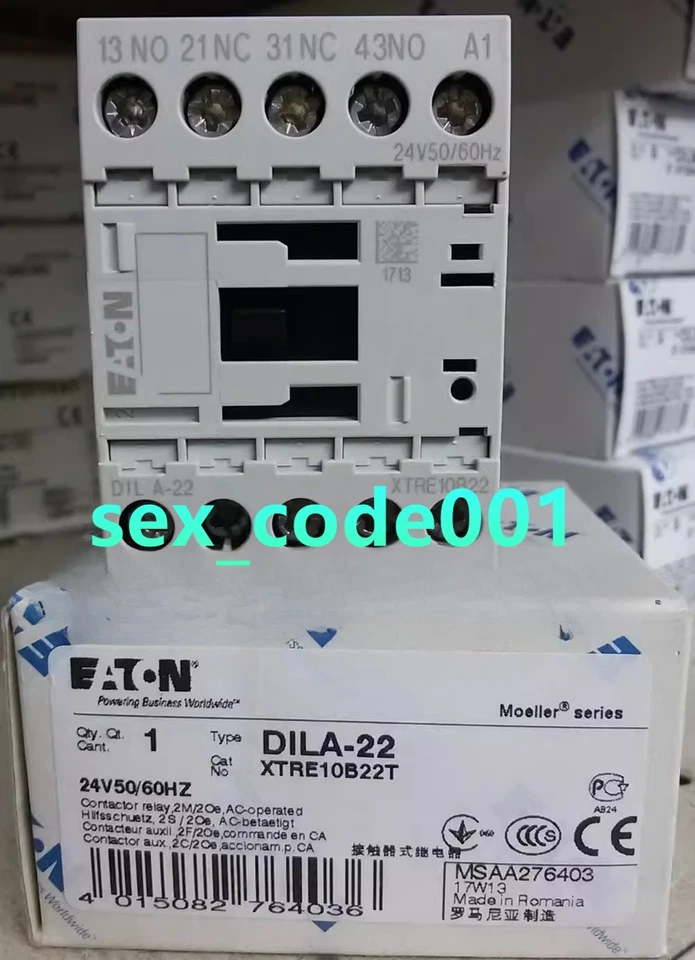 1PC NEW DILA-22(24V50/60Hz) intermediate relay #YY - Image 1 of 1