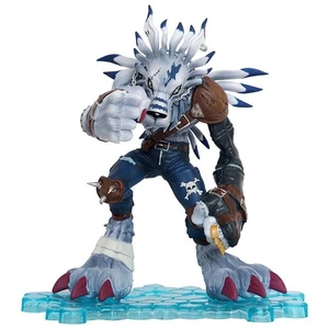 Action Figure Digimon Garurumon 22cm | Statua Anime in PVC con Base e Scatola - Foto 1 di 8