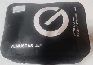 VENUSTAS Mens Jacket Black Size XL Heated Dual Control 5-Heated Zones Full Zip - Picture 1 of 21