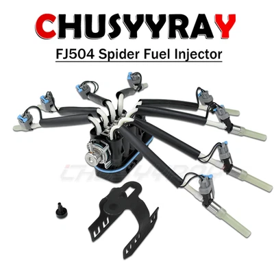 Fuel Spider Injector Set For 1996-200 Chevrolet K3500 V8 5.7L FJ504 93441235 - Image 1 of 4