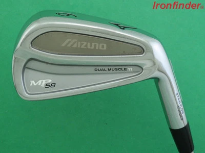 Mizuno MP-58 6 Hierro Acero NS Pro 950GH Eje Regular Para Hombres Diestros Foto 1 de 4