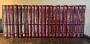 Easton Press WORKS OF WILLIAM SHAKESPEARE in 23 volumes - Huge lot in good cond. - Picture 1 of 4
