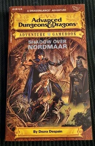 Shadow Over Nordmaar Advanced Dungeons & Dragons Adventure Gamebook, No 16 - Picture 1 of 5
