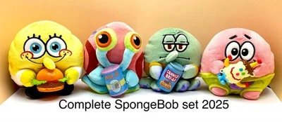 Snackles 5” Spongebob Squarepants Complete Set 2025 ￼ - Image 1 of 4
