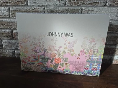 Johnny Was gift Box Storage Floral  Cardboard 14x10x3 - Image 1 of 4