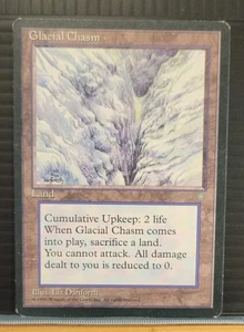 Mtg GLACIAL CHASM LP Ice Age -Argo- - Picture 1 of 6
