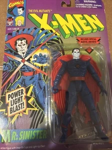 Mr Sinister Action Figure Power Light Blast X-Men Mutant Marvel Toy Biz 1993 NEW - Picture 1 of 1