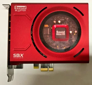 CREATIVE SB1500 SOUND BLASTER Z SE SOUND CORE 3D PCI EXPRESS SOUNDKARTE# GK11133 - Picture 1 of 4