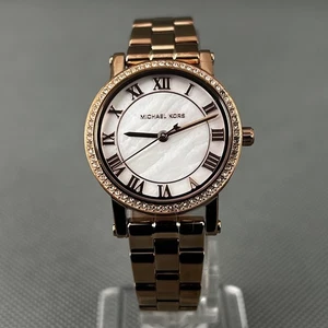 Michael Kors Damenuhr MK-3558 Norie Gems Rosegold MOP S.Stahl neue Batterie - Bild 1 von 17