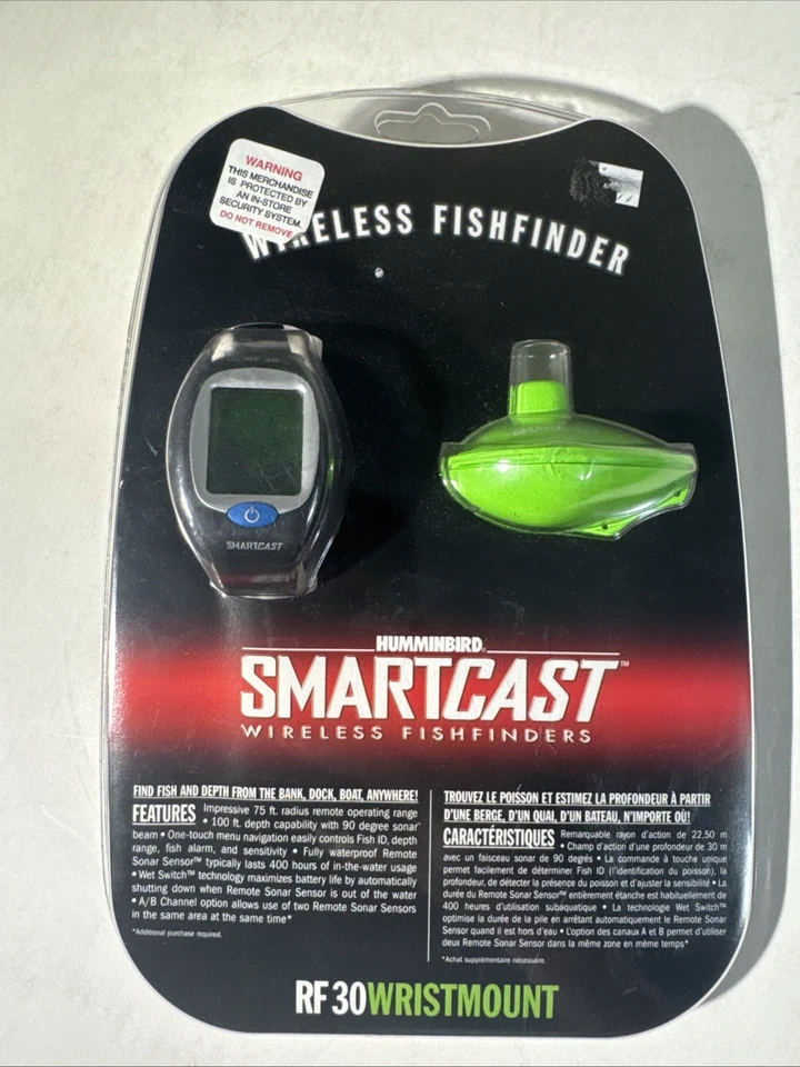 Humminbird Smartcast RF30 Wireless Fishfinders 2003 Montaje en muñeca Pesca de peces Nuevo Foto 1 de 4