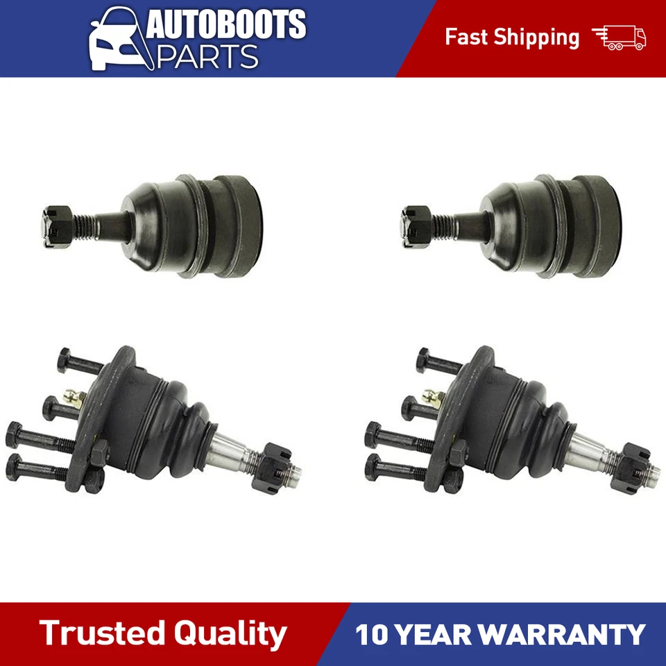 Kits de rótula inferior superior delantera Mevotech 4X para Chevrolet Corvette 1984-1996 Foto 1 de 4