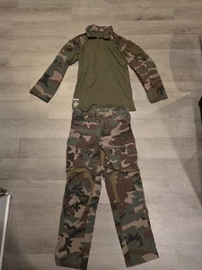 Crye Precision M81 Woodland Combat Set G3 MarSOC Med Reg Shirt 32L Pants - Picture 1 of 14