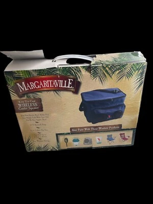 Margaritaville Cooler & Bluetooth Speaker, Wireless & Portable Speaker Holds 12 - Image 1 of 4