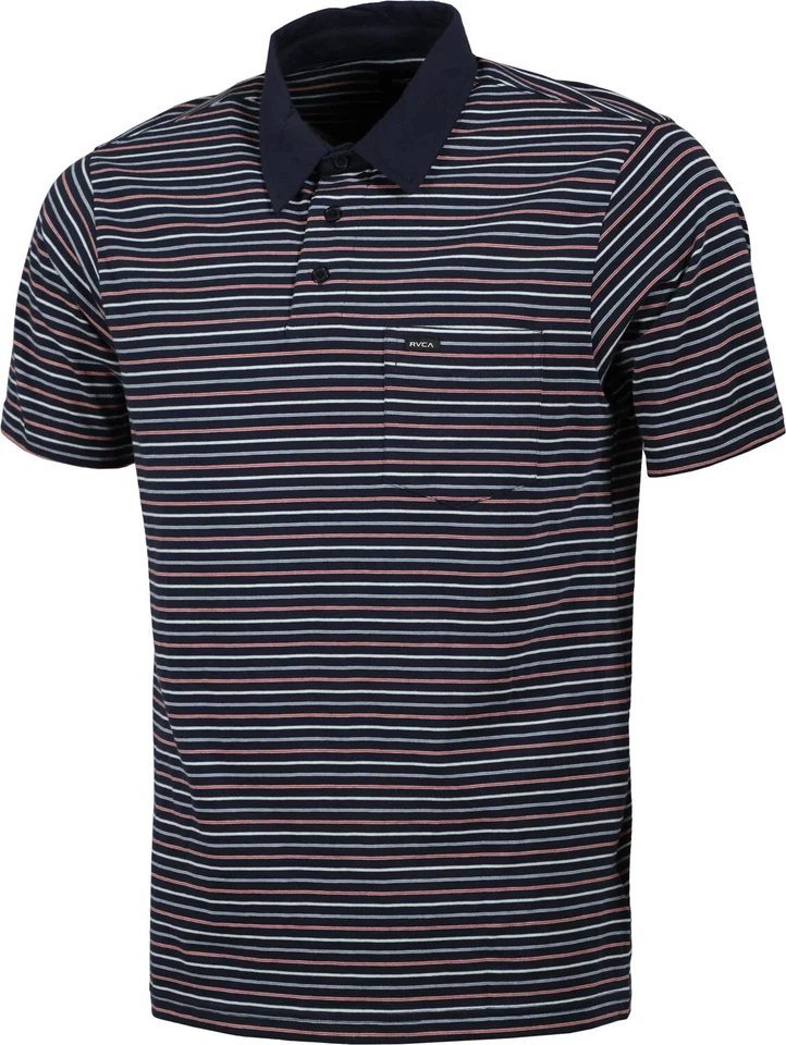 Camisa Polo RVCA Para Hombre S/S RAYA CASSADY - MYV - Pequeña - Nueva con Etiquetas Foto 1 de 1