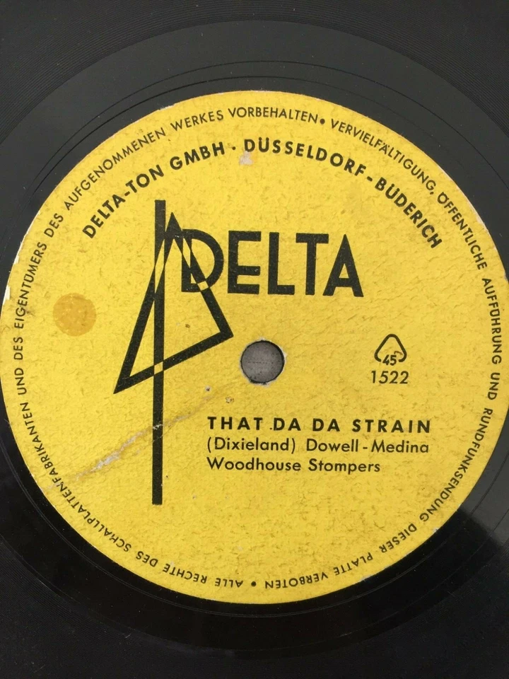 WOODHOUSE STOMPERS: That Da Da Strain/KID ORBIS:Mary's Rock (Flexi Delta 1522/3) - Bild 1 von 3