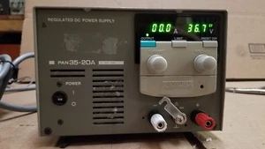 Kikusui PAN35-20A Regulated DC Power Supply 0-35V/0-20A Tested Good #1 - Picture 1 of 2
