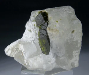 CLINOZOSITE -100 KARAT NATÜRLICHES CLINOZOSIT MIT CALCIT AUS PAKISTAN, (Pn-11), - Bild 1 von 9