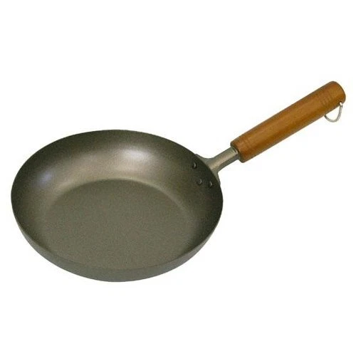Hasemoto Pure Titanium Ultralight Frying Pan With Wooden Handle 22cm 1.2 mm NEW - Image 1 of 1