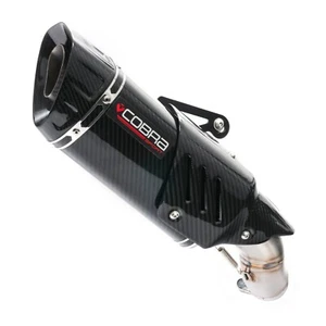 Cobra Sport Kawasaki Ninja ZX-10R Exhaust Carbon Fibre Half System MCKW02S001-CF - Picture 1 of 6